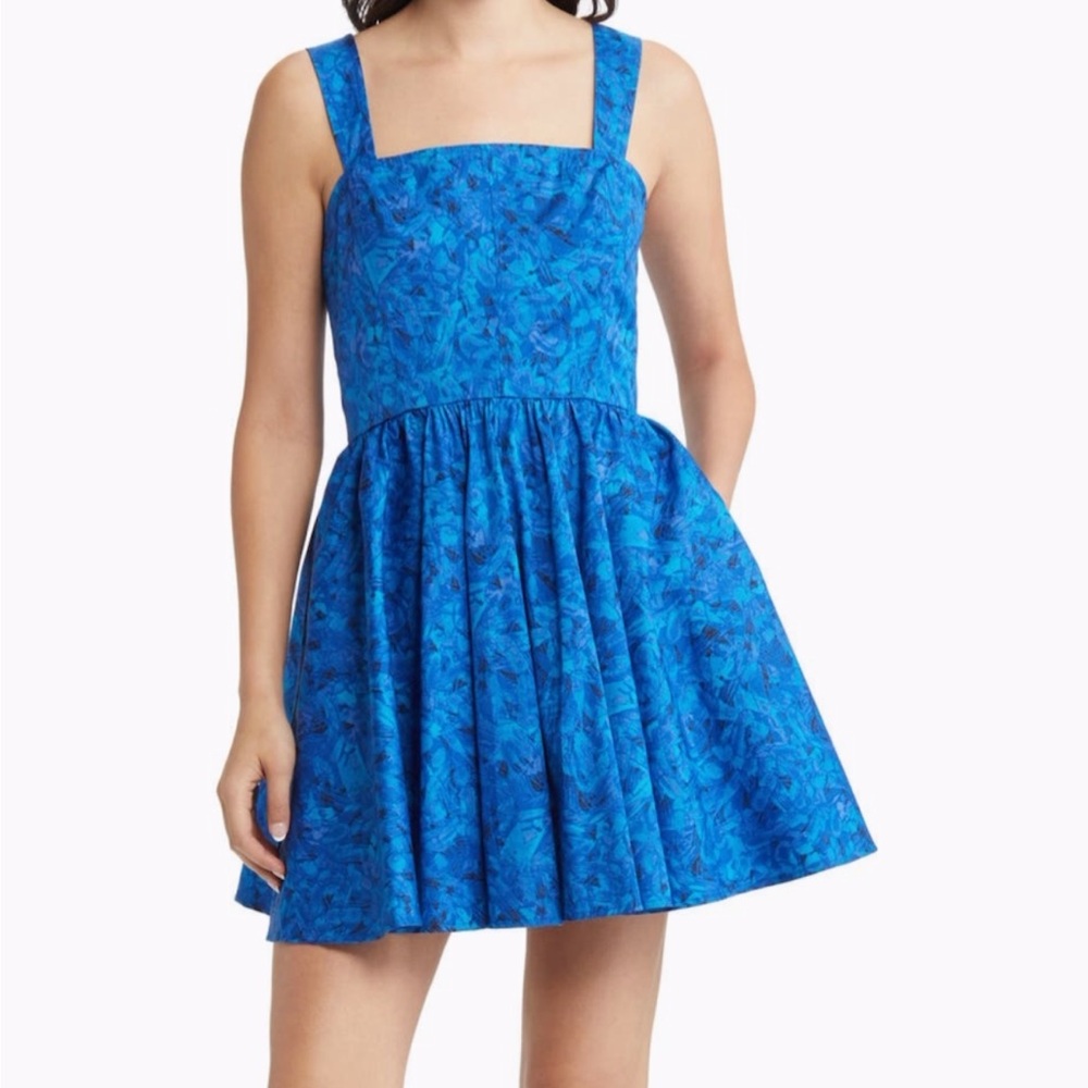 Chelsea28 Blue Floral Dress